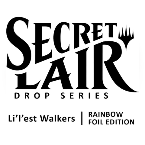 Magic the Gathering: Secret Lair: Li'l'est Walkers - Rainbow Foil