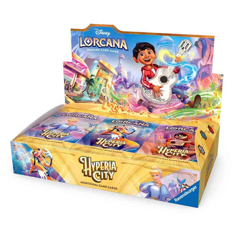 Lorcana TCG: Hyperia City: Booster Display