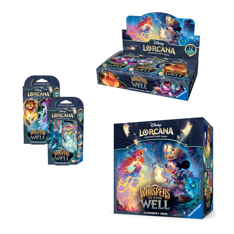whispers in the well booster box Disney Lorcana TCG: Whispers in the Well