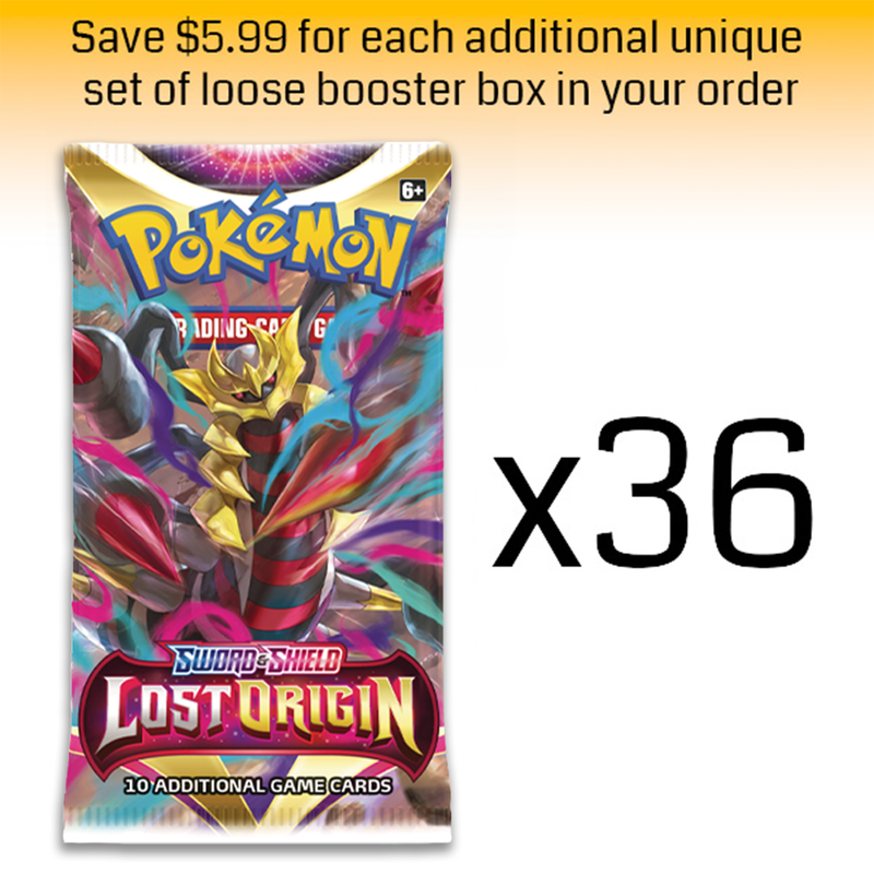 Pokémon TCG: Lost Origin Loose Booster Box: 36 Loose Packs