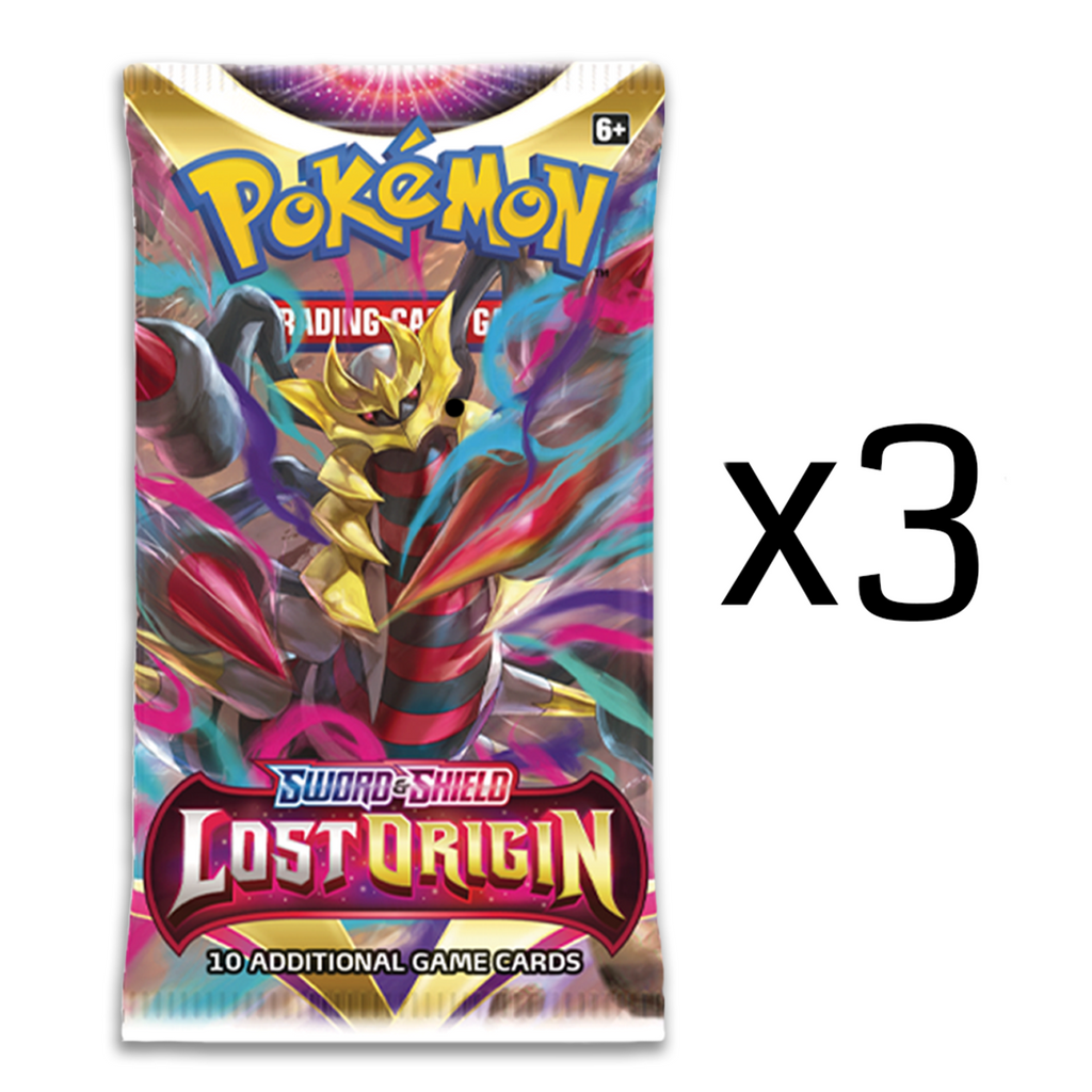Pokmon TCG: Lost Origin Booster Pack: 3 Pack Pokmon TCG: Lost Origin Booster Pack: 3 Pack