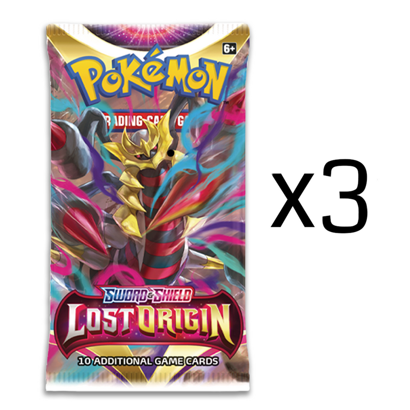 Pokémon TCG: Lost Origin Booster Pack: 3 Pack