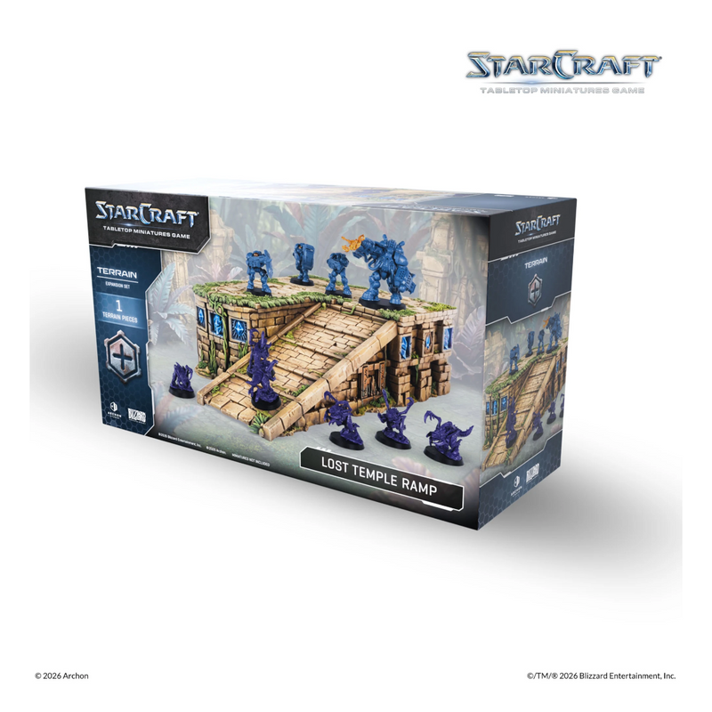 Starcraft: The Miniatures Game: Terrain: Lost Temple Ramp