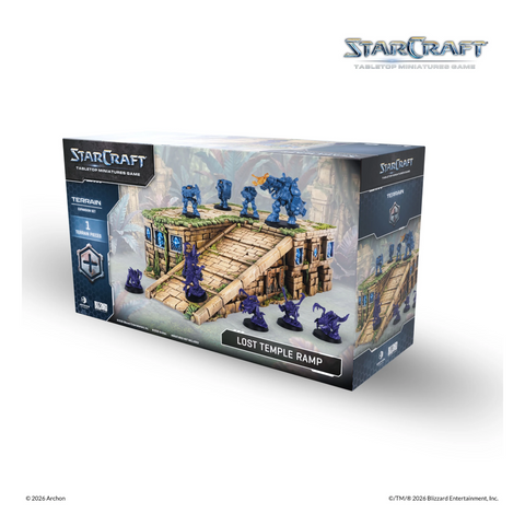 Starcraft: The Miniatures Game: Terrain: Lost Temple Ramp