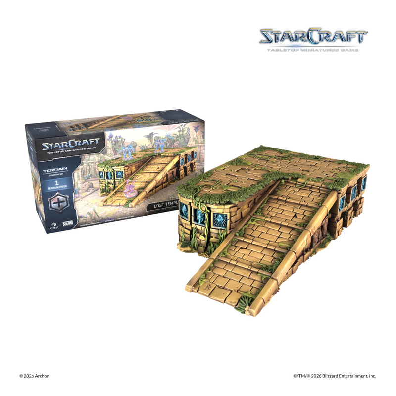 Starcraft: The Miniatures Game: Terrain: Lost Temple Ramp