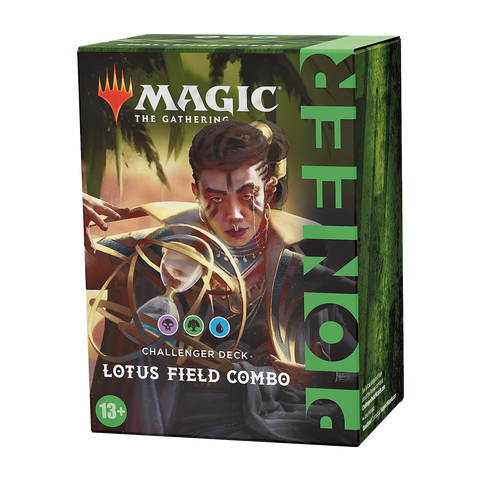 Magic the Gathering: Pioneer Challenger Deck 2021: Lotus Field Combo (Ding & Dent)