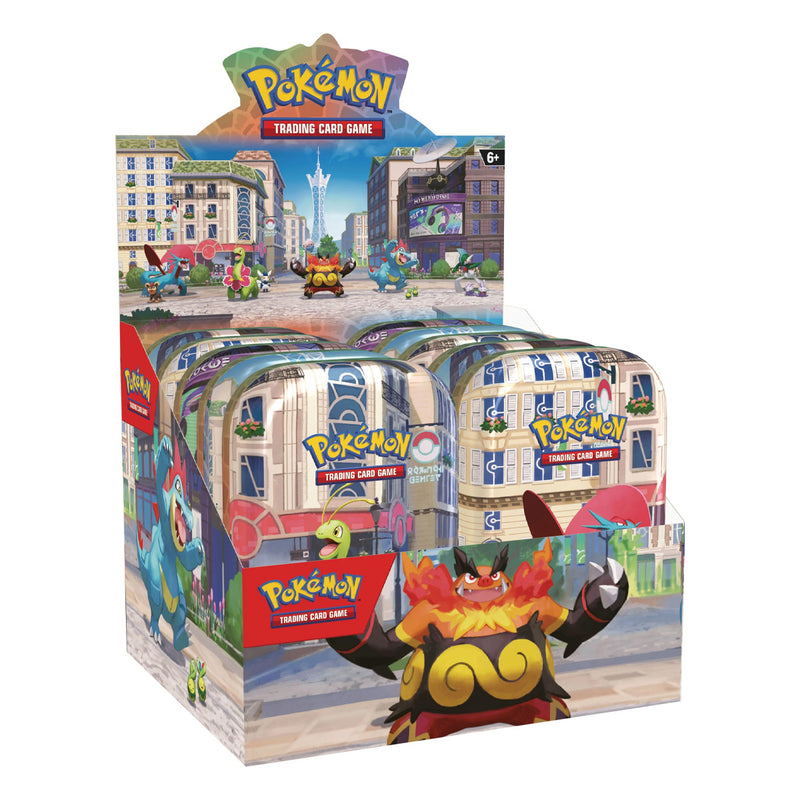 Pokémon TCG: Lumiose City Mini Tins (Display)