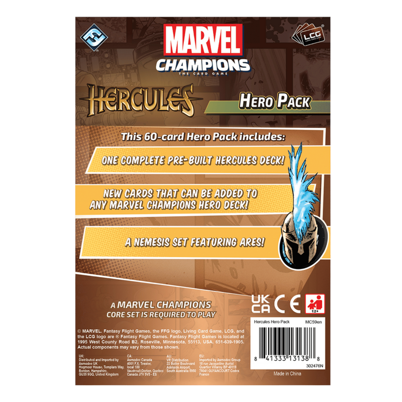 Marvel Champions The Card Game: Hercules Hero Pack