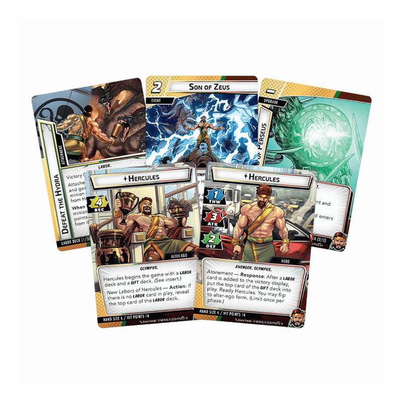 Marvel Champions The Card Game: Hercules Hero Pack