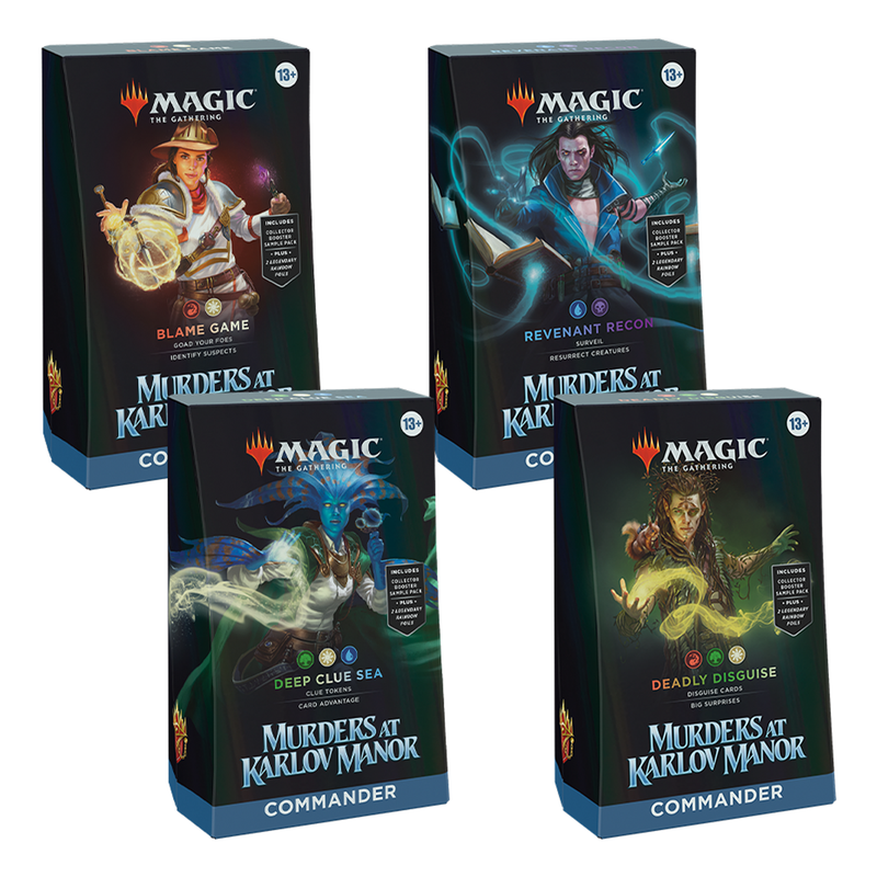 Magic The Gathering: Murders at Karlov Manor: Commander Decks