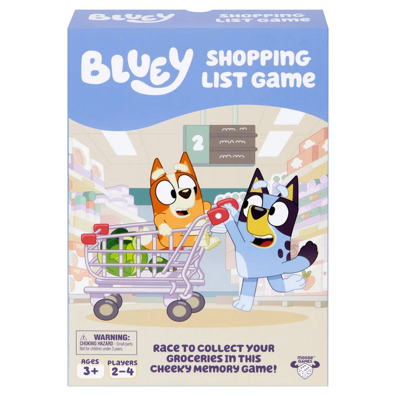 Bluey Shopping List Game