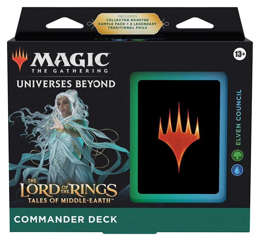Magic The Gathering: The Lord of The Rings: Tales of Middle-earth Commander Deck Magic The Gathering: The Lord of The Rings: Tales of Middle-earth Commander Deck