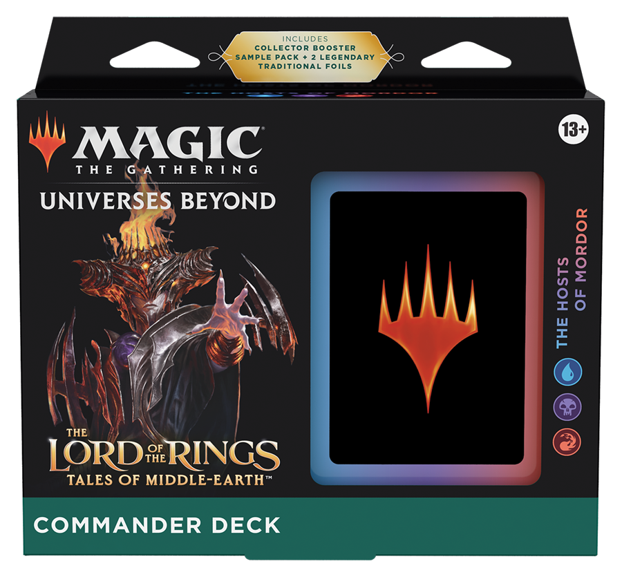 Magic The Gathering: The Lord of the Rings: Tales of Middle-earth: Commander Decks