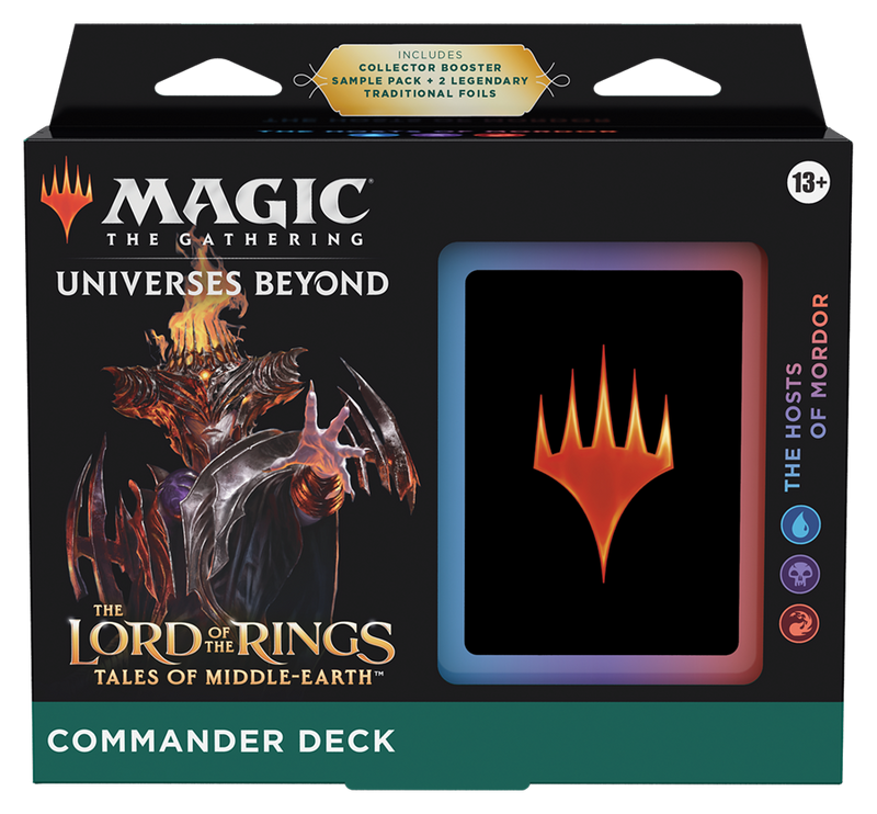 Magic The Gathering: The Lord of The Rings: Tales of Middle-earth Commander Deck Magic The Gathering: The Lord of The Rings: Tales of Middle-earth Commander Deck