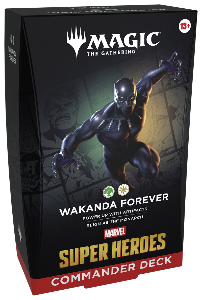 Magic the Gathering: Marvel Super Heroes: Commander Decks (Case of Four)