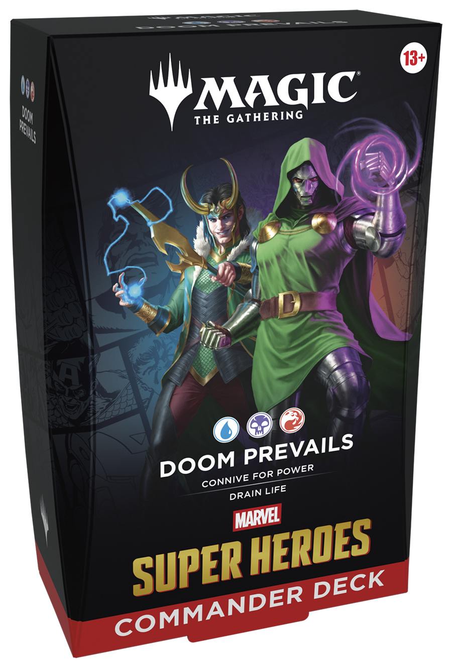 mtg lost marvel commander decks Magic The Gathering: Msh Marvel Super Heroes Commander Deck