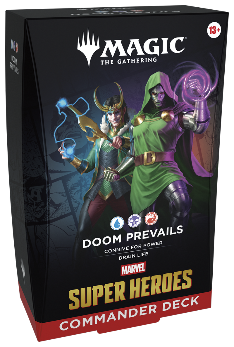 Magic the Gathering: Marvel Super Heroes: Commander Decks (Case of Four)