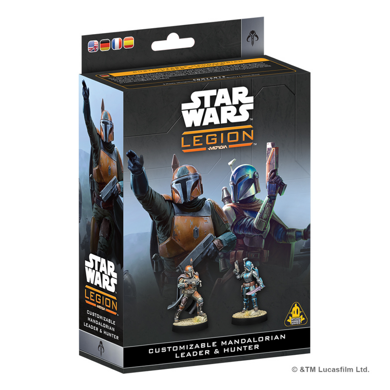 Star Wars: Legion - Customizable Mandalorian Leader and Hunter