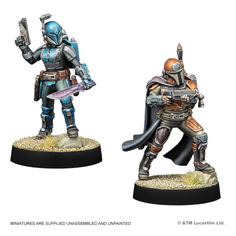 Star Wars: Legion - Customizable Mandalorian Leader and Hunter