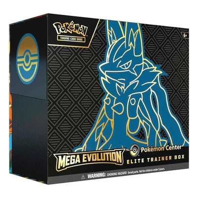 Pokémon TCG: Mega Evolution: Elite Trainer Box - Pokemon Center Edition (Lucario)