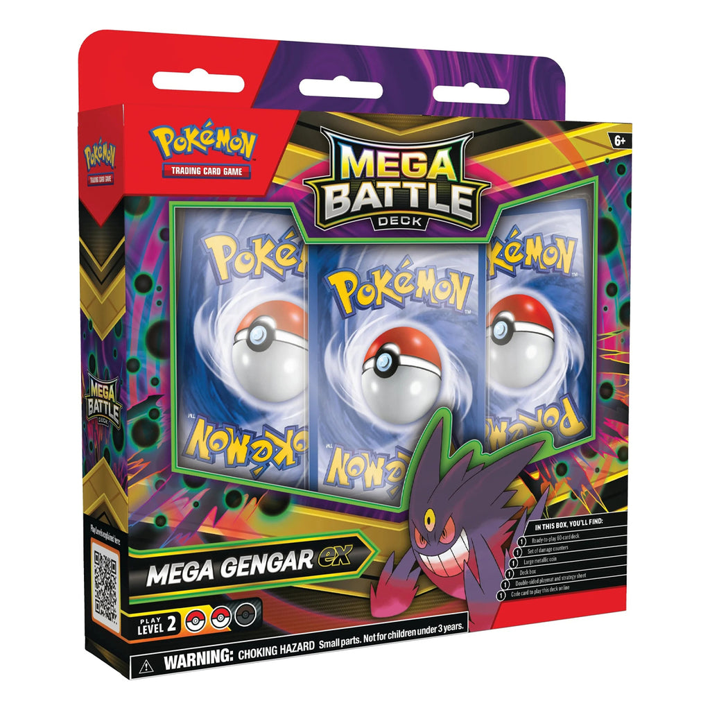 Pokmon TCG: Mega Battle Decks: Mega Gengar ex & Mega Diancie ex Pokmon TCG: Mega Battle Decks: Mega Gengar ex & Mega Diancie ex