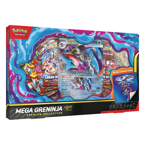 Pokémon TCG: Mega Greninja Ex Premium Collection