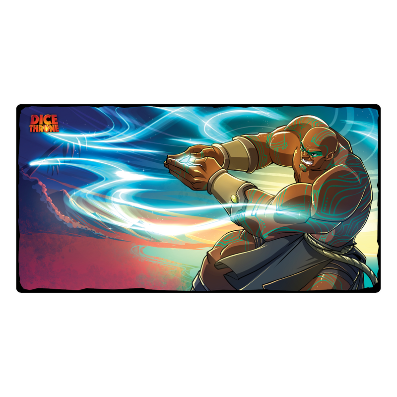 Dice Throne: Mystic Brawler: Hero Pack, Accessory Pack, & Playmat Bundle