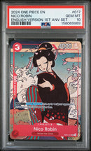 PSA GEM MT 10 Nico Robin [English Version 1St Anniversary Set] - 158069969