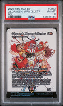 PSA NM-MT 8 Gilgamesh, Wpn Cllctr[Magic The Gathering Final Fantasy Through The Ages] - 144811144