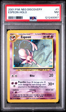 PSA NM 7 Espeon-Holo(1/75) [Neo Discovery] - 121240067