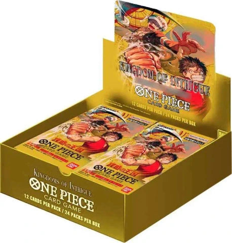 kingdoms of intrigue booster box One Piece