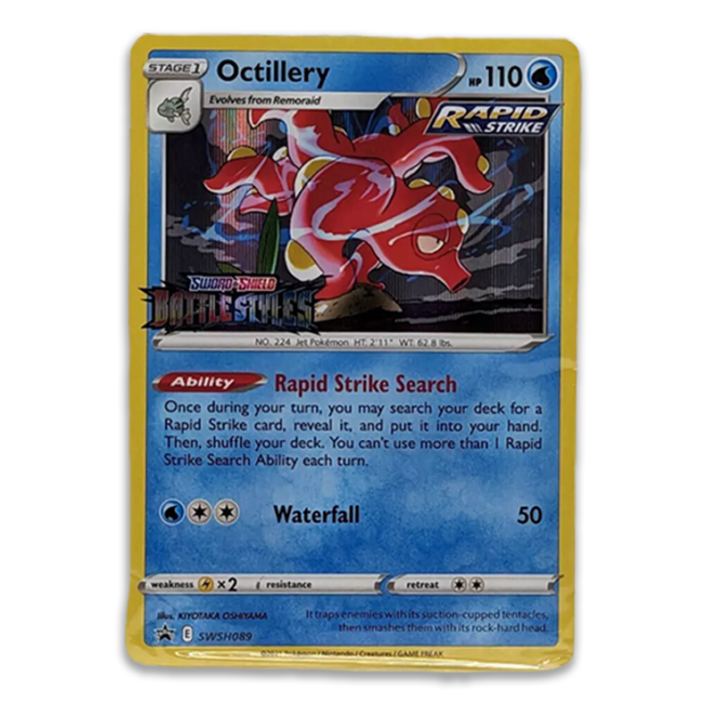 Pokémon TCG: Battle Styles Build and Battle: SWSH089 Octillery Sealed Deck with Promo