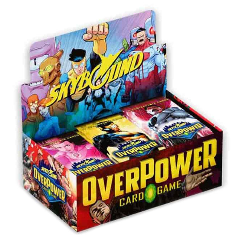 Overpower TCG: Skybound: Invincible and The Walking Dead: Booster Display