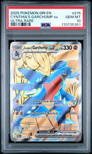 PSA GEM MT 10 Cynthia'S Garchomp Ex(215/182) [Dri En-Destined Rivals] - 133735351