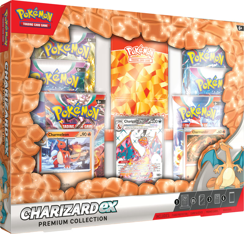 shop charizard pokemon card Pokémon TCG: Charizard ex Premium Collection