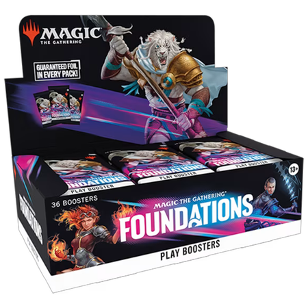 Magic The Gathering: Foundations: Play Booster Display