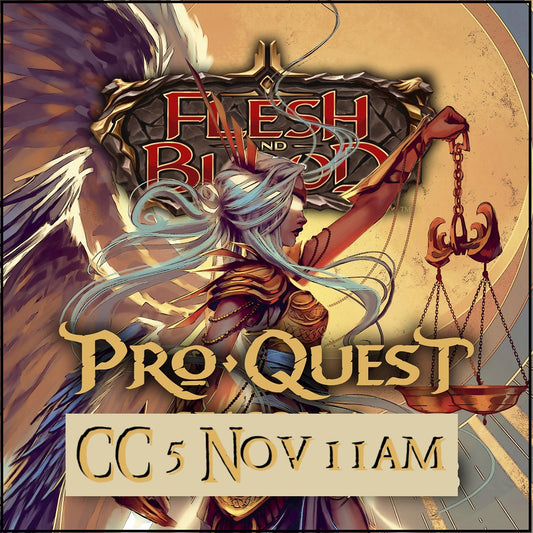 Flesh and Blood ProQuest CC Event: 5 Nov