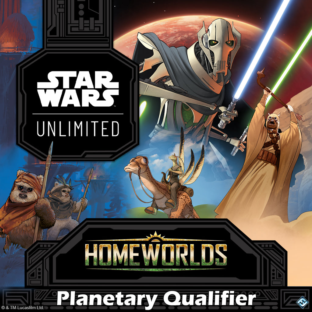 Star Wars Unlimited: Planetary Qualifier: Homeworlds Limited Jan 16