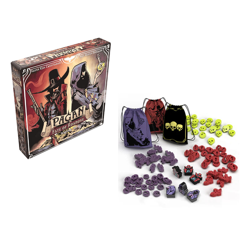 Pagan: Fate of Roanoke + Wooden Token Set Bundle