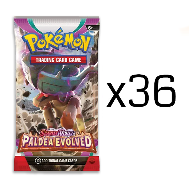 Pokémon TCG: Paldea Evolved Loose Booster Box: 36 Loose Packs