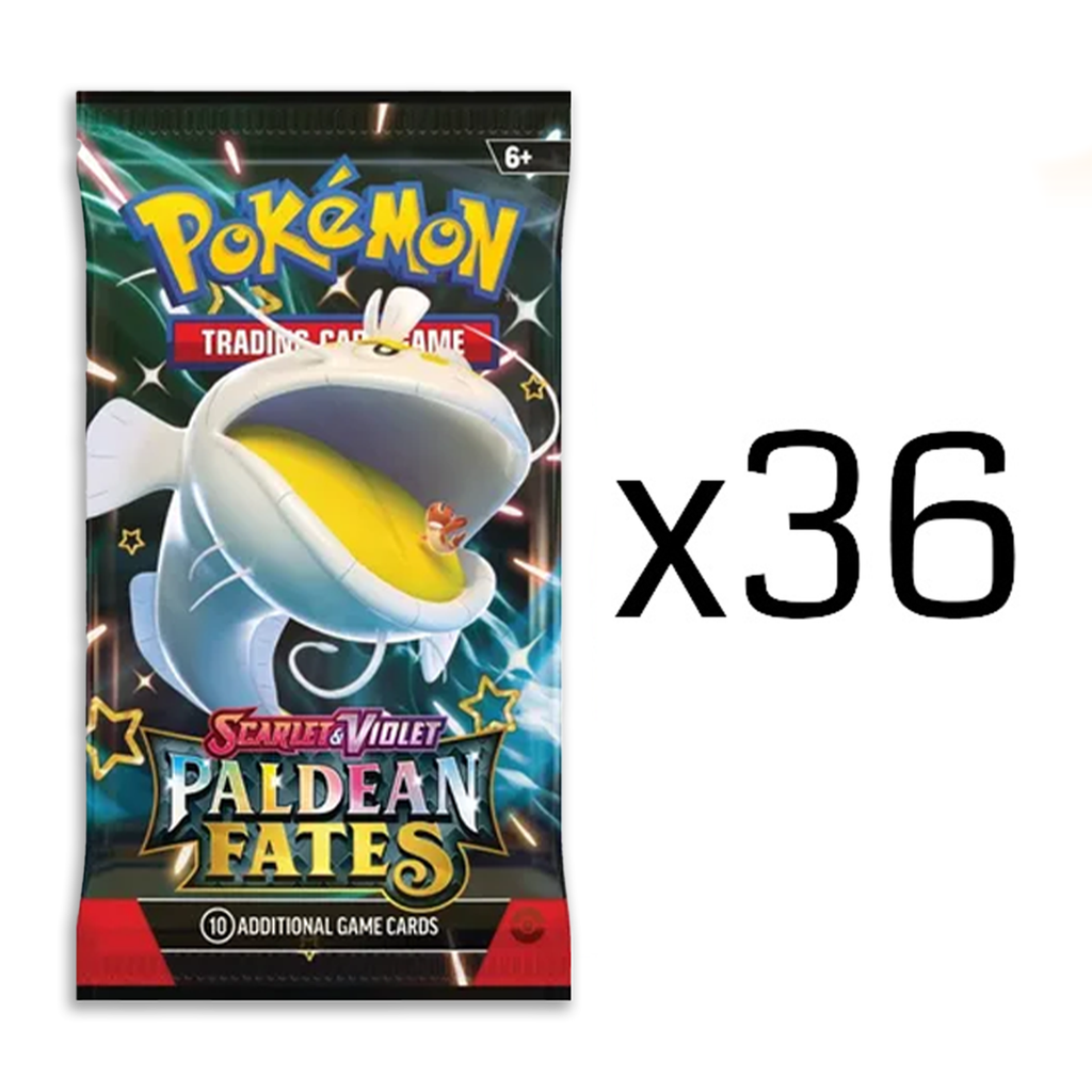 Pokemon TCG: Paldean Fates Booster Pack: 36 Pack Pokemon TCG: Paldean Fates Booster Pack: 36 Pack