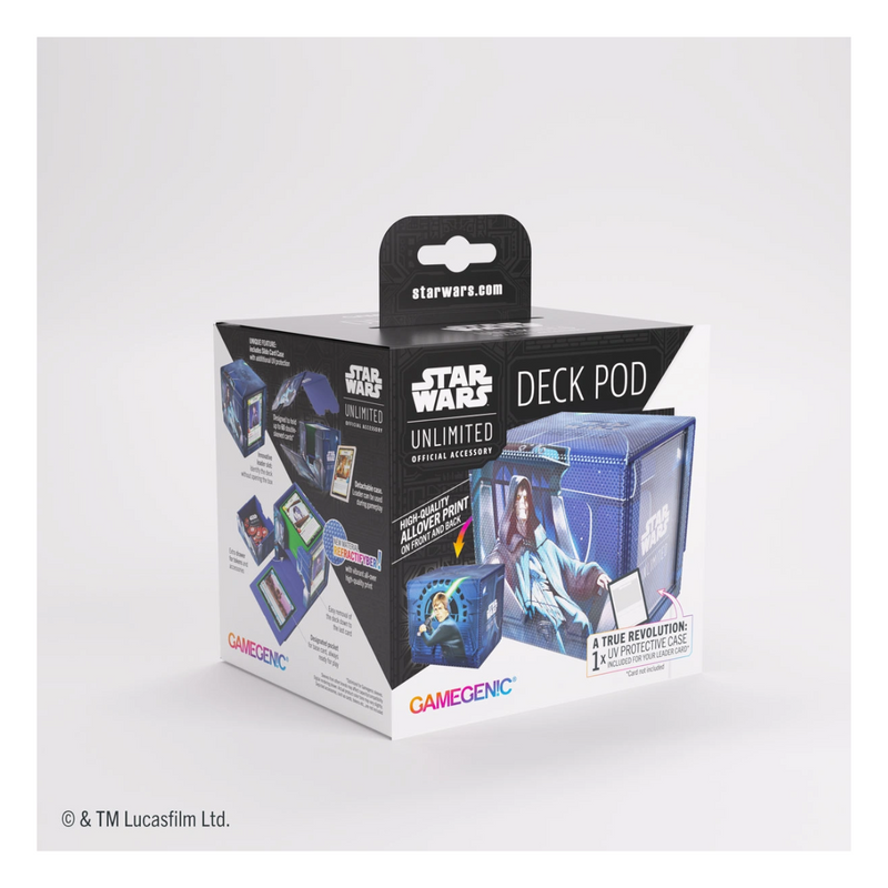 Star Wars Unlimited: Ashes of the Empire: Deck Pod - Jedi Luke Skywalker & Emperor Palpatine