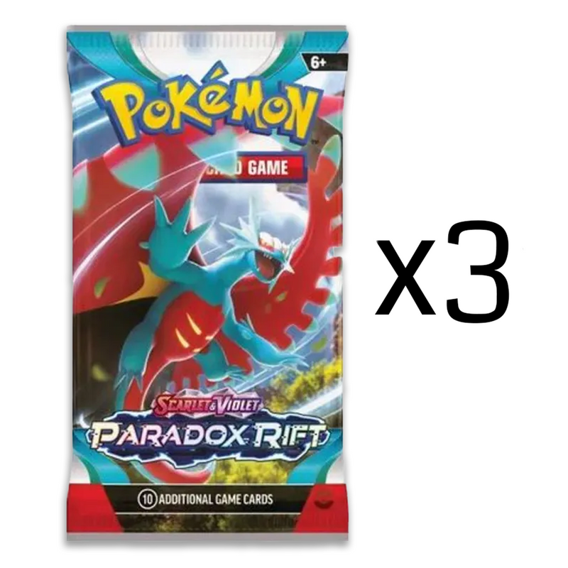 Pokémon TCG: Paradox Rift: Booster Pack: 3 Pack