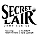 Magic the Gathering: Secret Lair: Featuring: Peach Momoko: Rainbow Foil Edition
