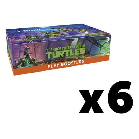 Magic the Gathering: Teenage Mutant Ninja Turtles: Play Booster (Sealed Case of 6)