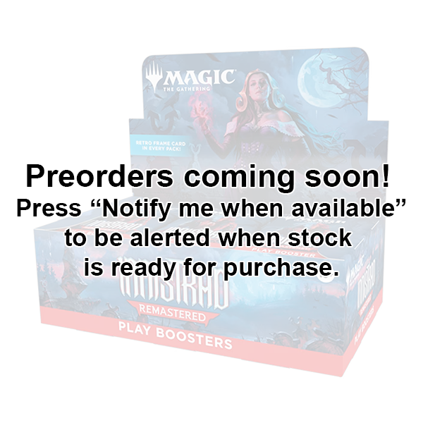 Magic The Gathering: Innistrad Remastered: Play Booster Display