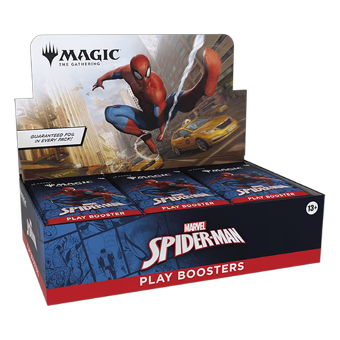 Magic The Gathering: Universes Beyond: Marvel's Spider-Man: Play Booster Display