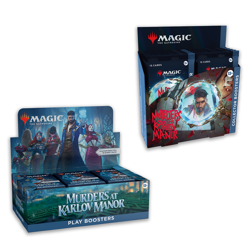 Magic the Gathering: Murders at Karlov Manor Play Booster + Collector Booster Combo