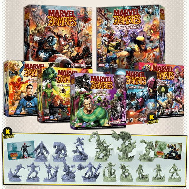 Marvel Zombies: All-In Kickstarter Versions – Zulus Games