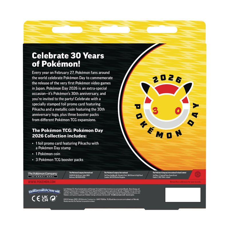 Pokémon TCG: Pokemon Day 2026 Collection
